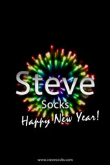 Buon anno da Steve Socks Buon anno da Steve Socks